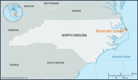 Map of the Week!: The Lost Colony of Roanoke
